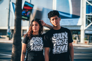 classic san josé love short sleeve crewneck tshirt