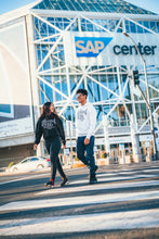 shark city crop hoodie