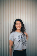 shark city crop tshirt