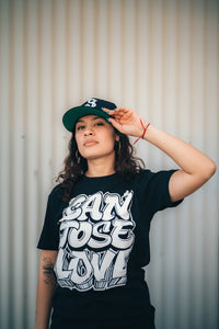 classic san josé love short sleeve crewneck tshirt
