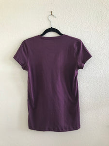 califlora short sleeve v-neck tee / ladies